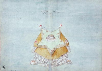 The Fort Devereux Placed Upon the Ferne Island by Robert Devereux